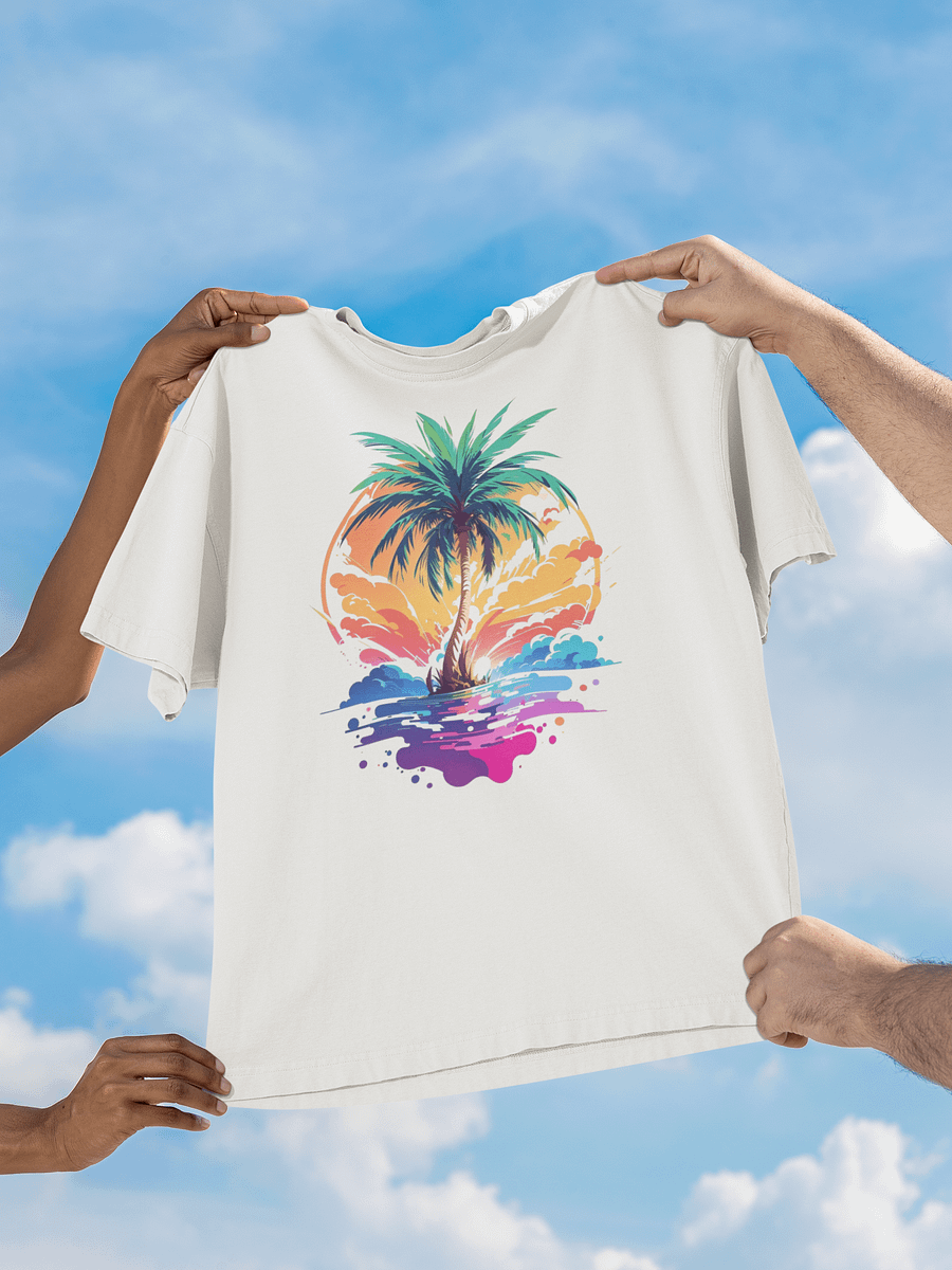 Palm Paradise Oversized Tee product image (22)