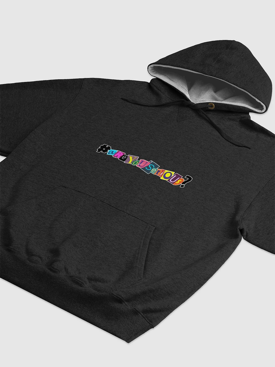 #areyouserious? Unisex Champion Hoodie product image (7)