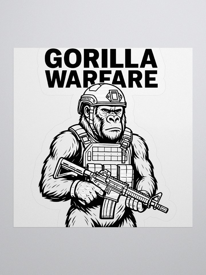 Gorilla Warfare stickers product image (3)
