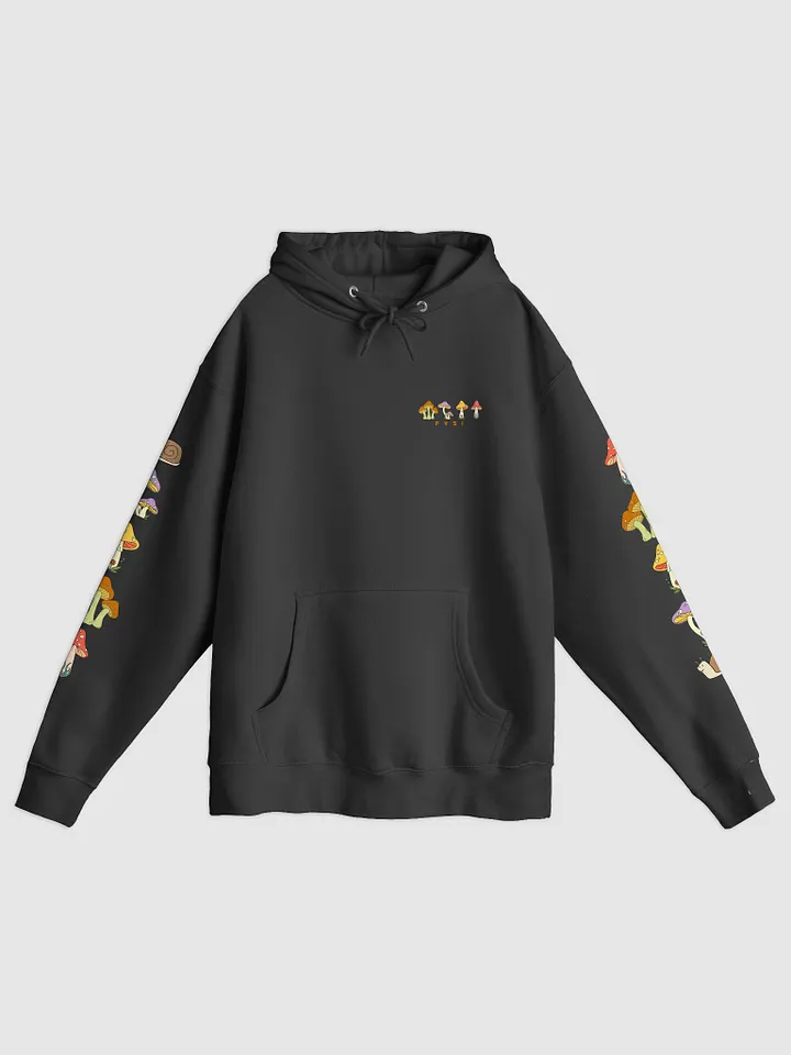 Mushroom in the Wild Organic cotton pullover hoodie product image (1)