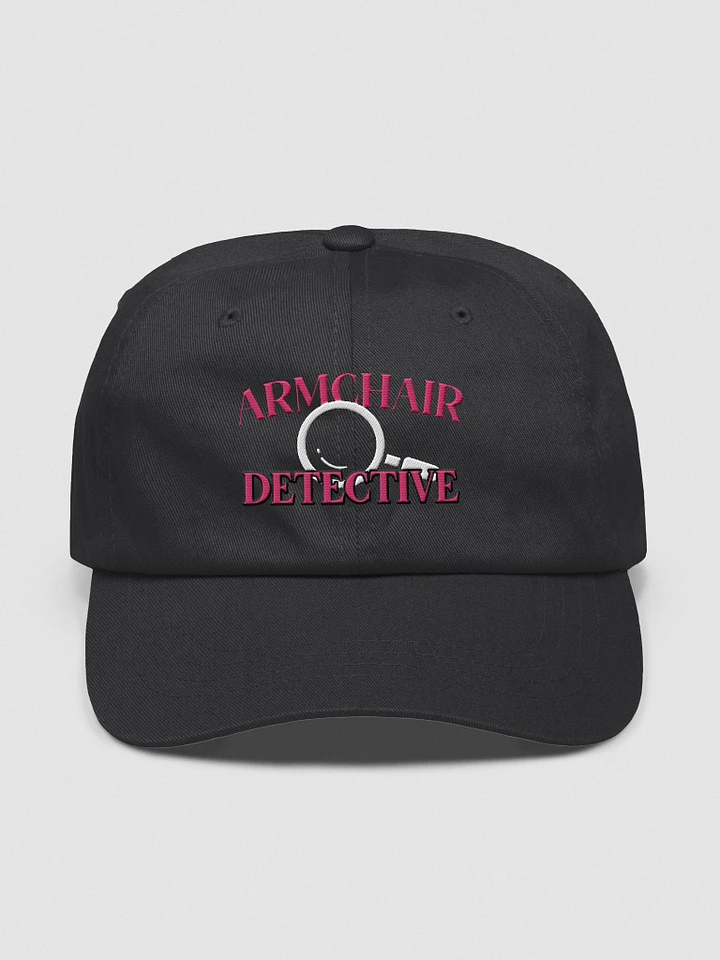 Armchair Detective Baseball Cap - Black product image (1)