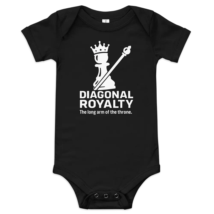 Diagonal Royalty - Baby One Piece product image (1)