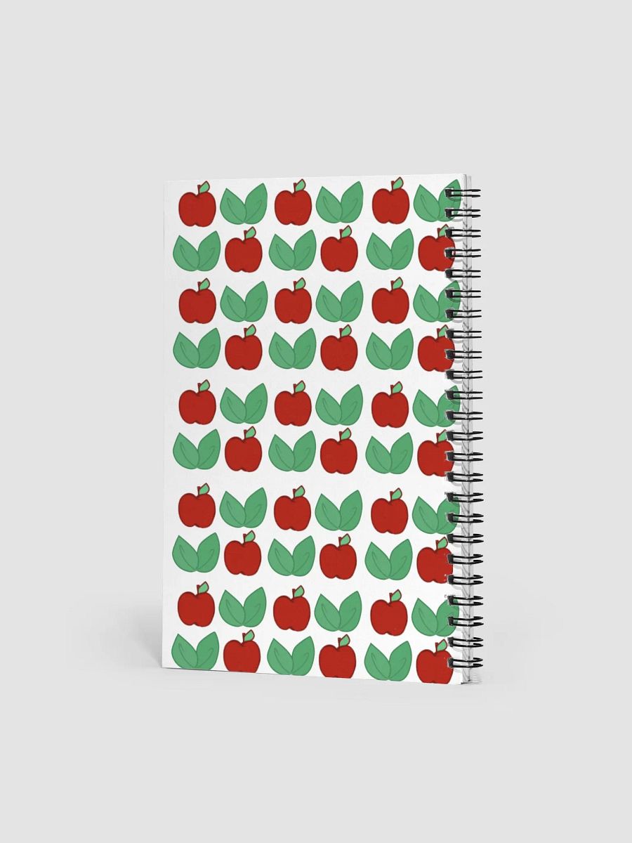 Apple-Leaf Checkered patterned notebook product image (3)