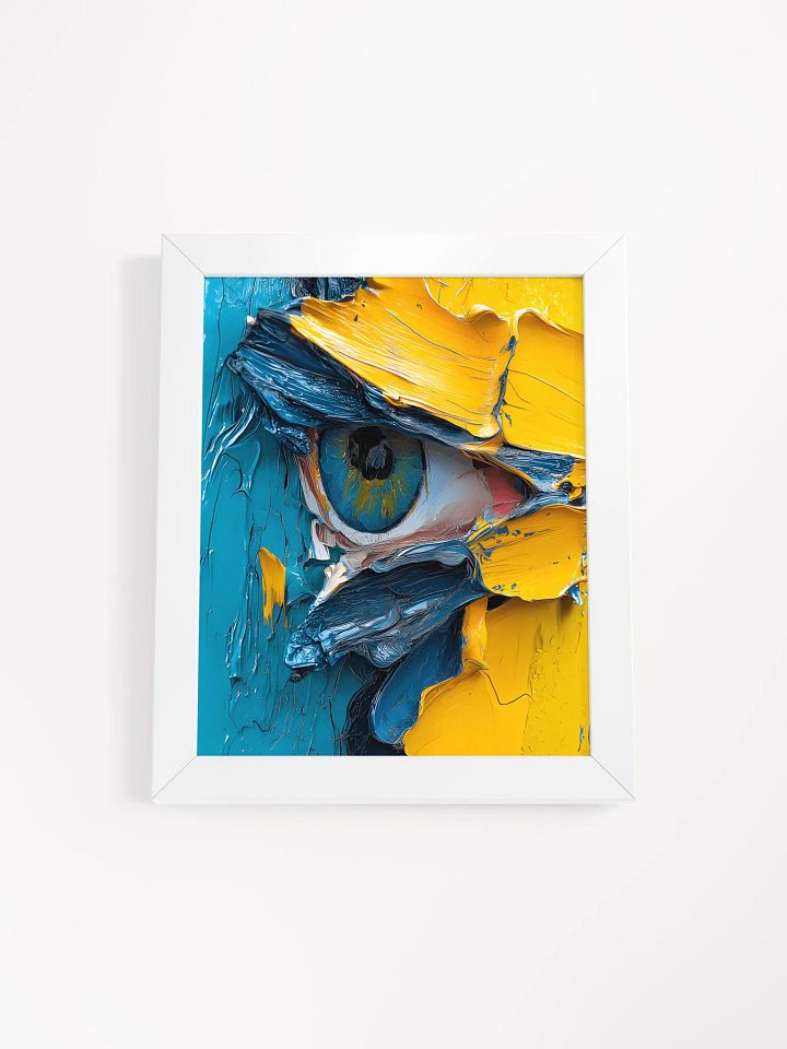 Framed wall art, titled 'The world watches Ukraine' product image (25)
