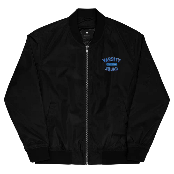 Varsity Forensics Squad Bomber Jacket product image (1)