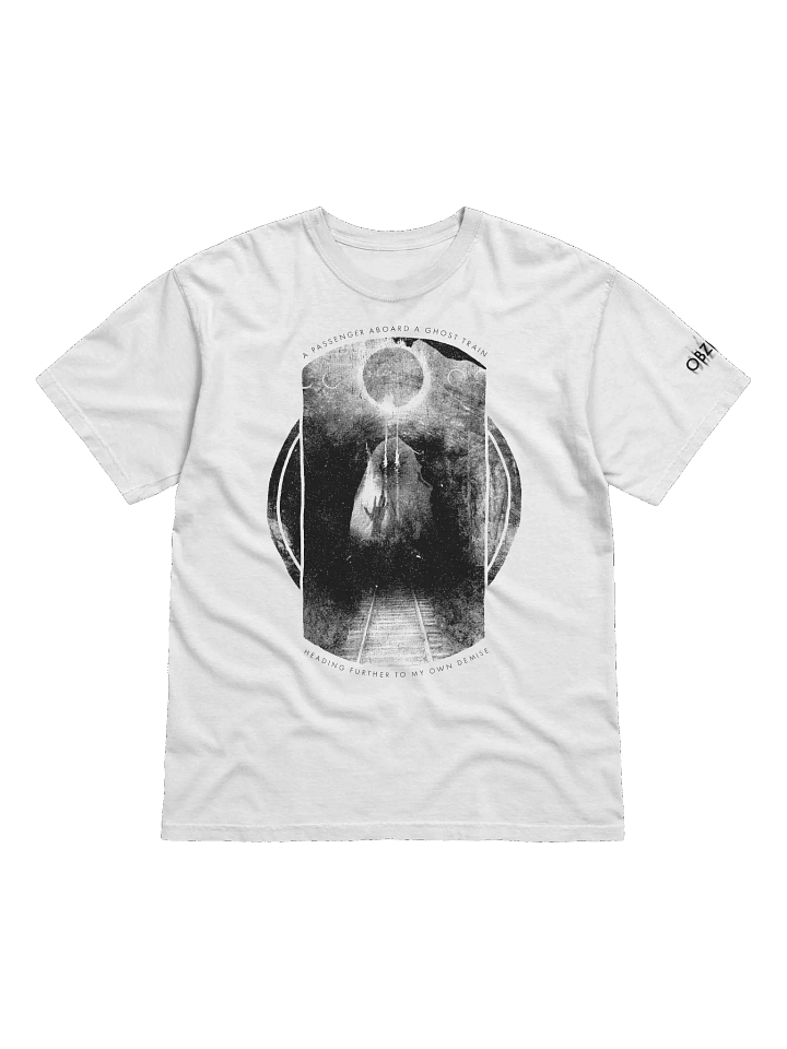 ghost train WHITE TEE product image (1)