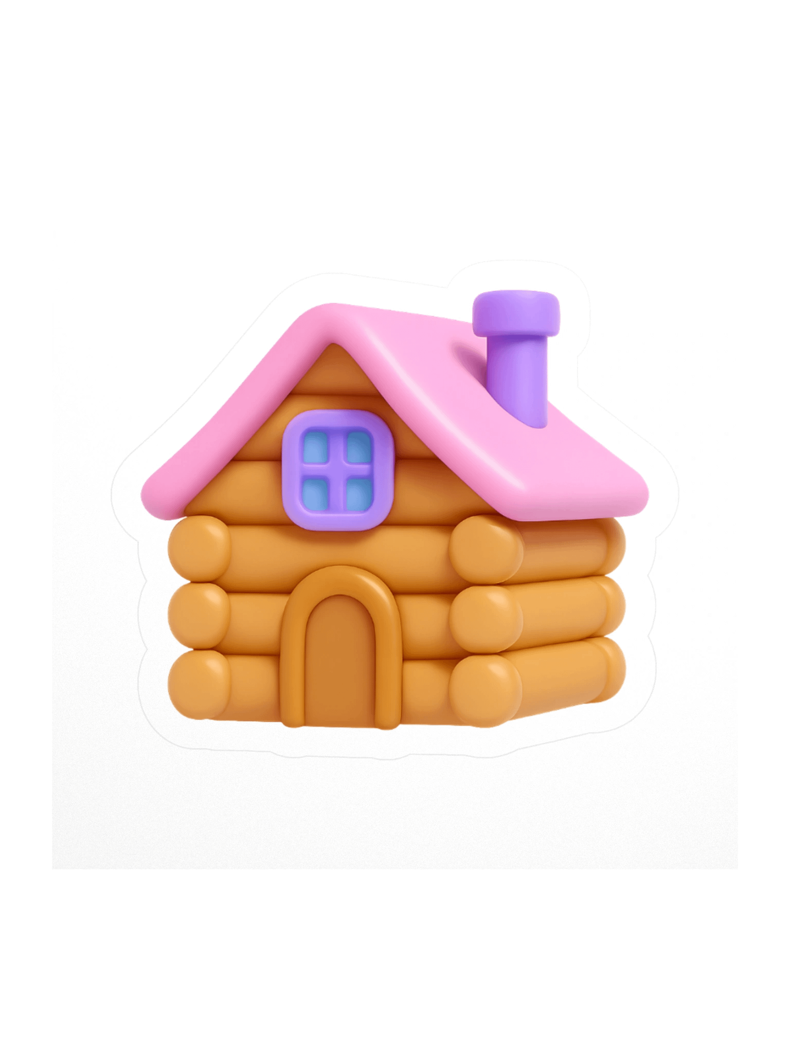 Cozy Cabin Sticker product image (1)