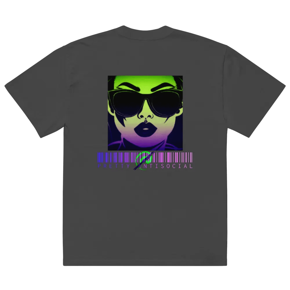 Pretty AntiSocial Oversized Faded T-Shirt product image (4)