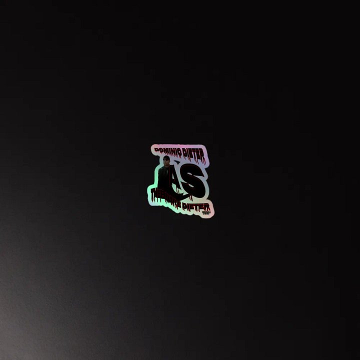 Dominic Dieter As Thee Dare Dieter 00 - Kiss-Cut Holographic Sticker product image (2)