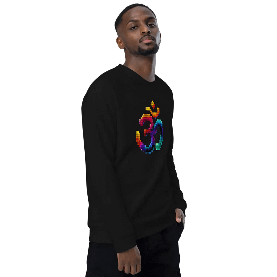Om Pixel Vibes Sweatshirt product image (9)