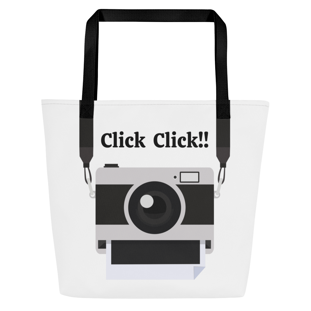 Camera Print Tote Bag product image (1)