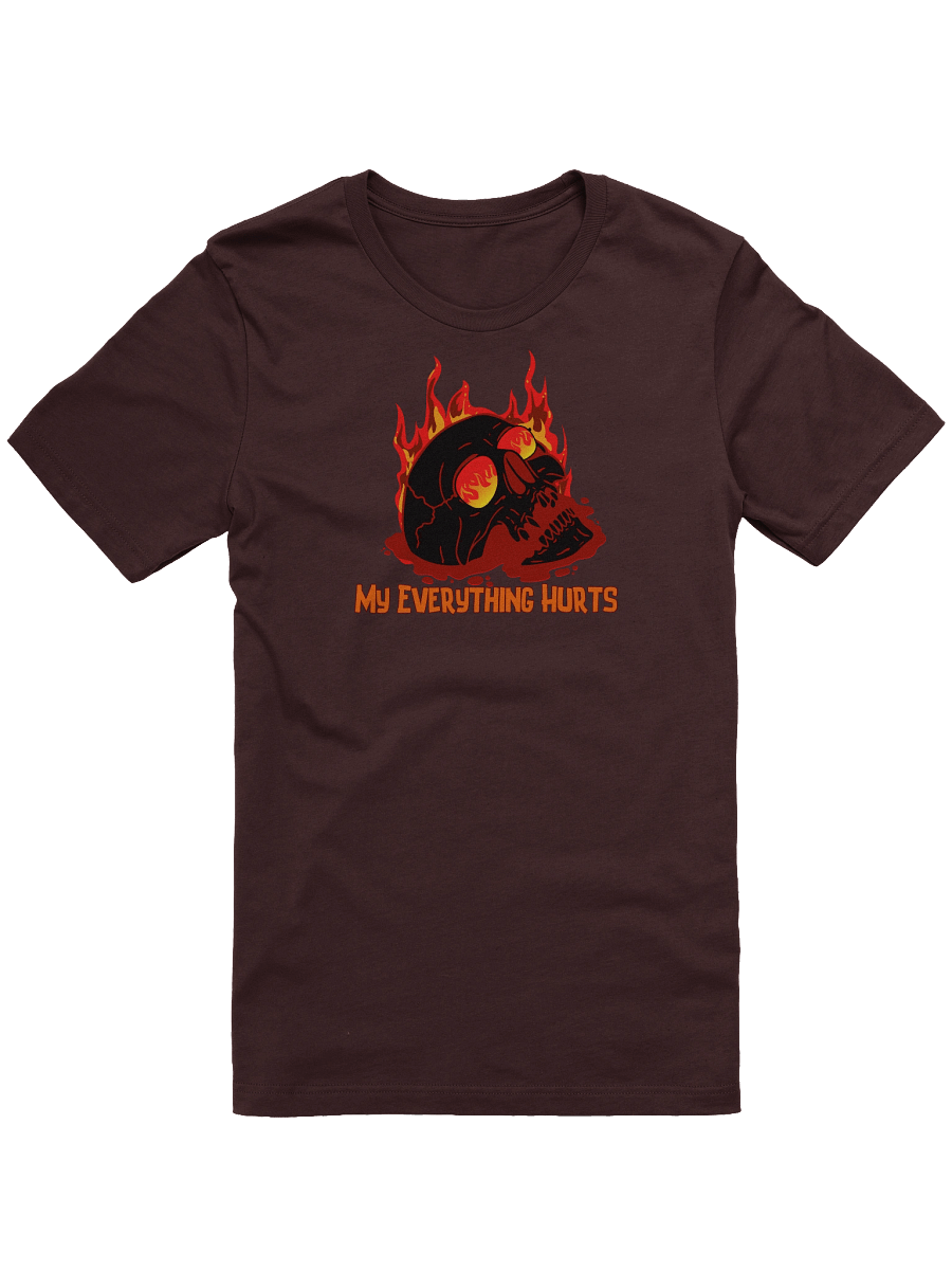 My Everything Hurts! Supersoft Unisex Tee (Red Design) product image (1)