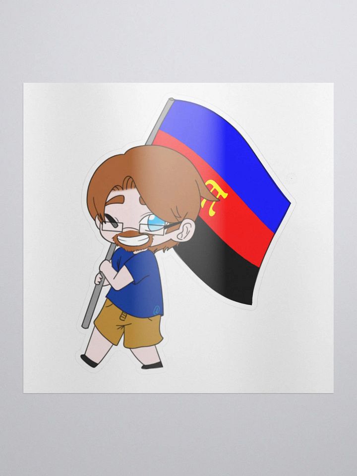 Shemp Polyamorous Sticker! product image (1)