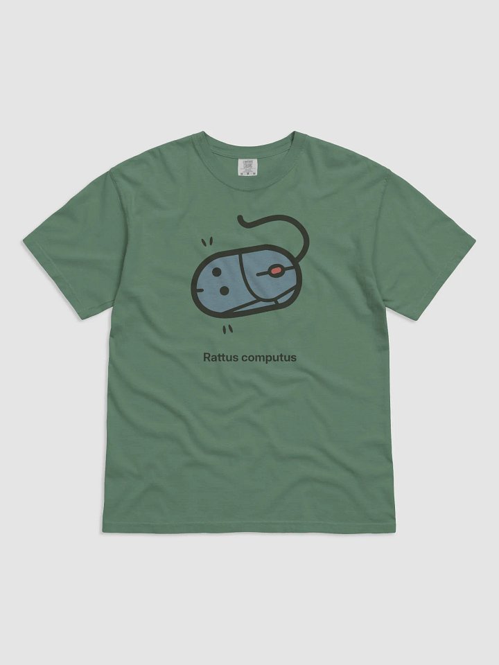 Computer Rat Big Artwork Heavyweight Tee product image (7)