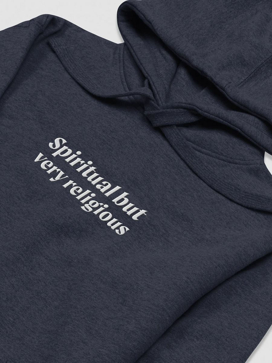 Embroidered Spiritual But Very Religious Hoodie product image (9)