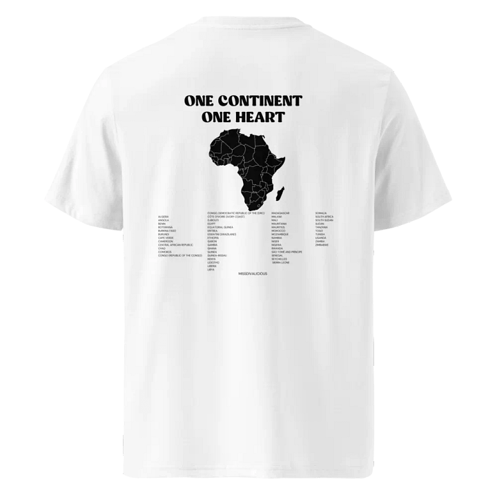 Africa United Unisex Organic Cotton T-Shirt – Celebrate African Unity & Heritage product image (44)