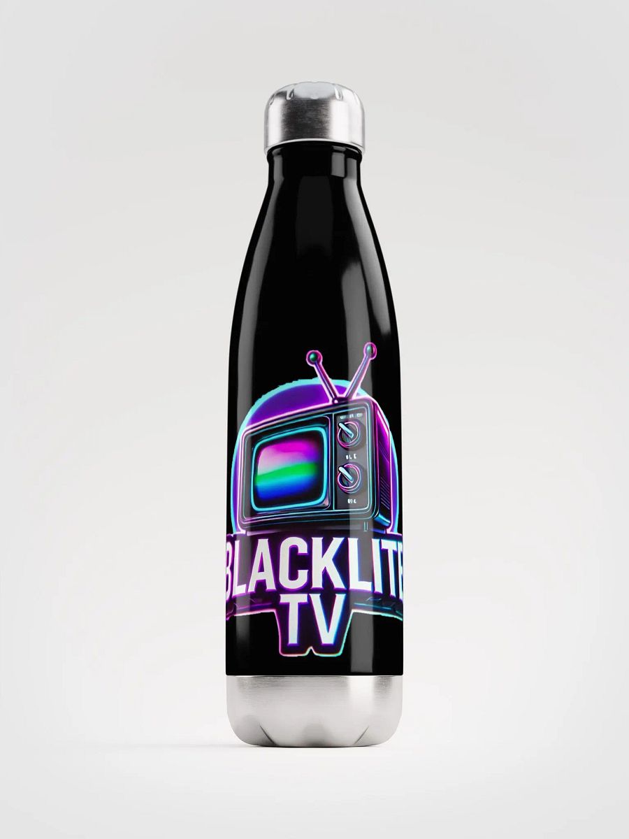Neon Glow Stainless BlackLite TV Steel Water Bottle product image (1)