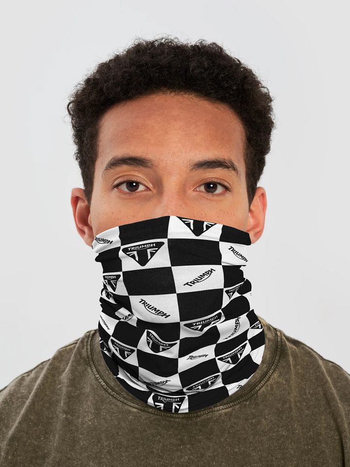 Triumph Checkerboard Neck Tube product image (1)