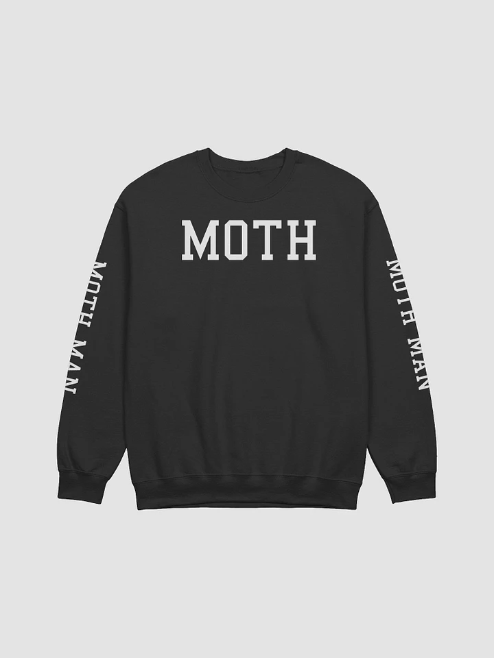 (2 sided) Moth Man classic sleeve print sweatshirt product image (2)