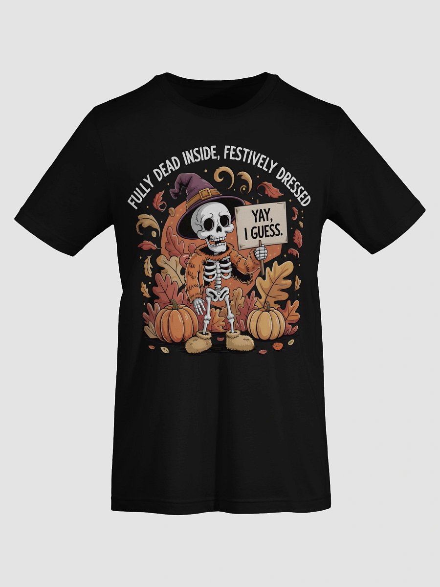 Wizardly Skeleton Yay T-Shirt product image (7)