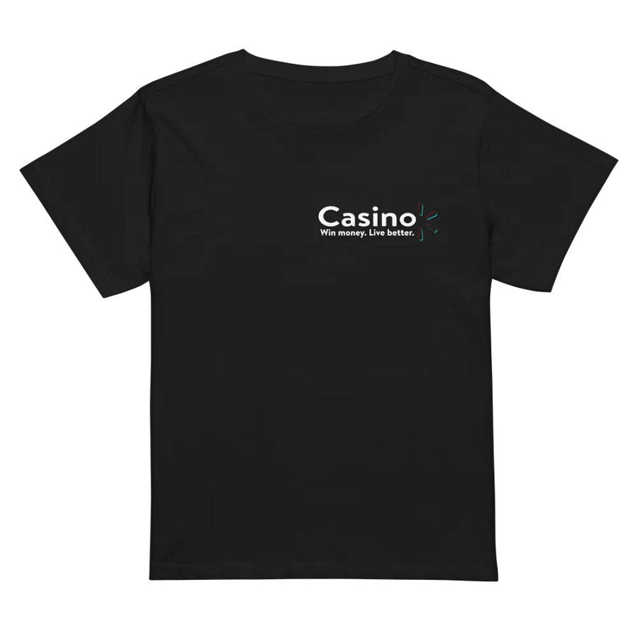 Casino Win money. Live better. Women's High-Waisted Tee product image (3)