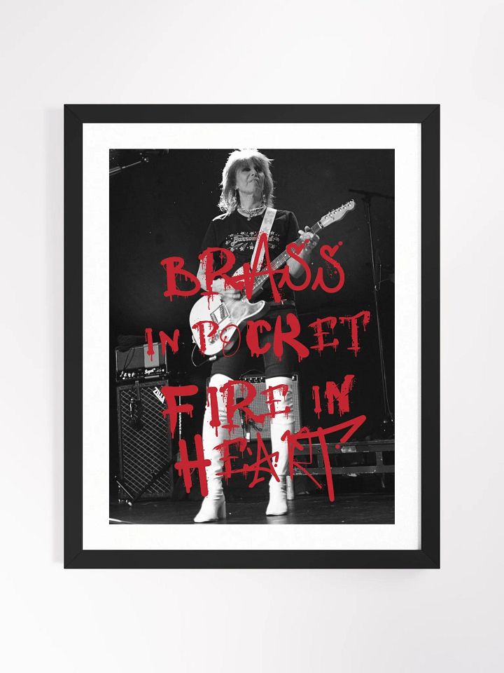 Chrissie Hynde Pretenders Art Print product image (1)