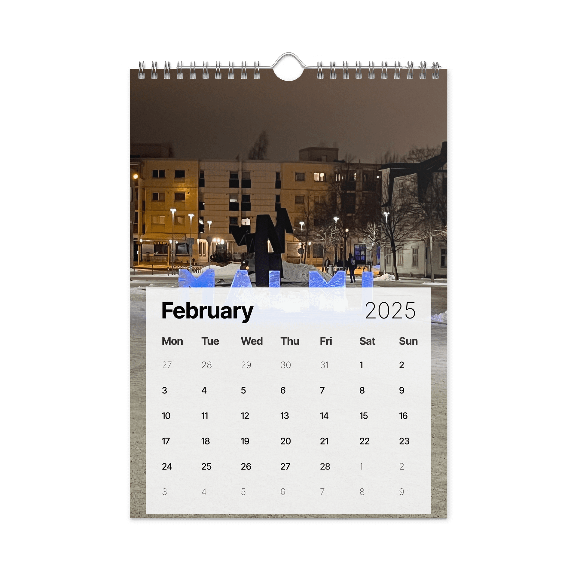 Golden Harvest: 2025 Mushroom Wall Calendar product image (5)