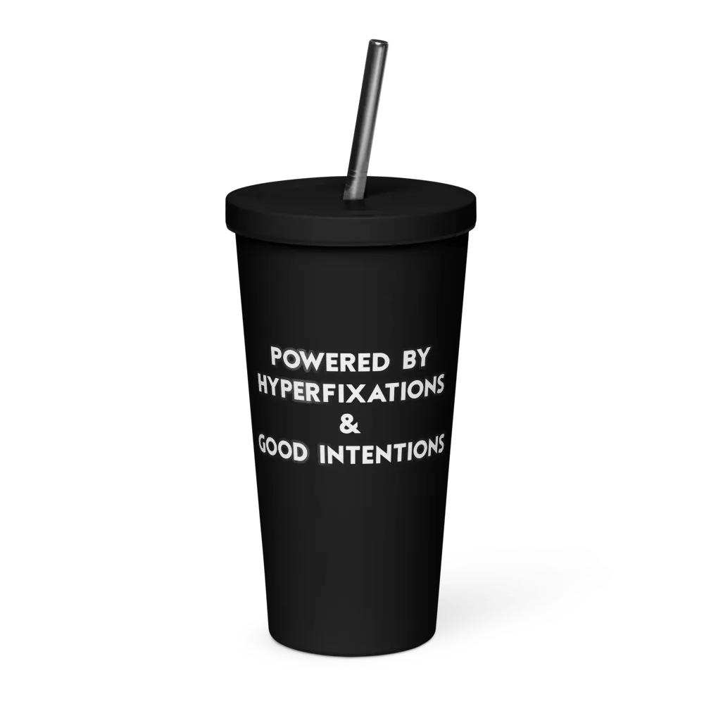 Powered by Hyperfixations - Insulated Tumblr product image (1)