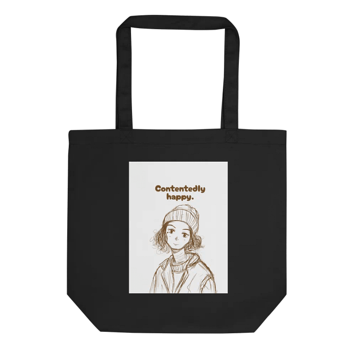 Contentedly Happy Eco Tote product image (1)