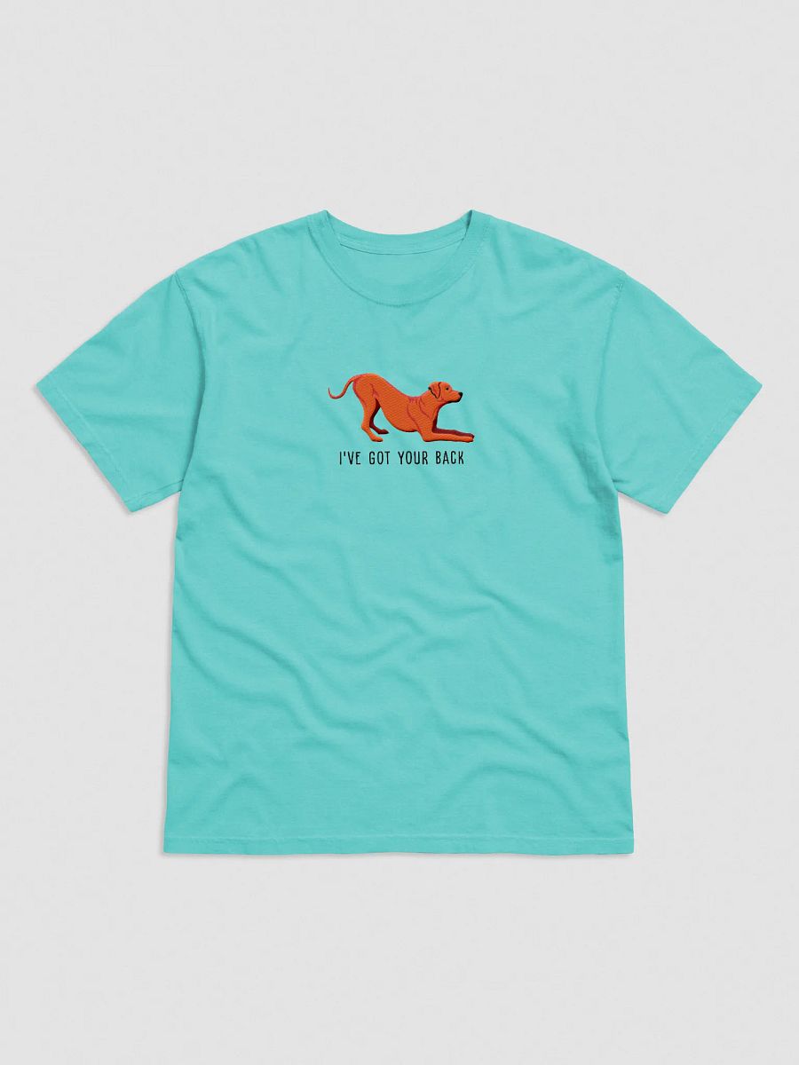 I've Got Your Back T-Shirt(Embroidered) of a Rhodesian Ridgeback(Red) product image (25)
