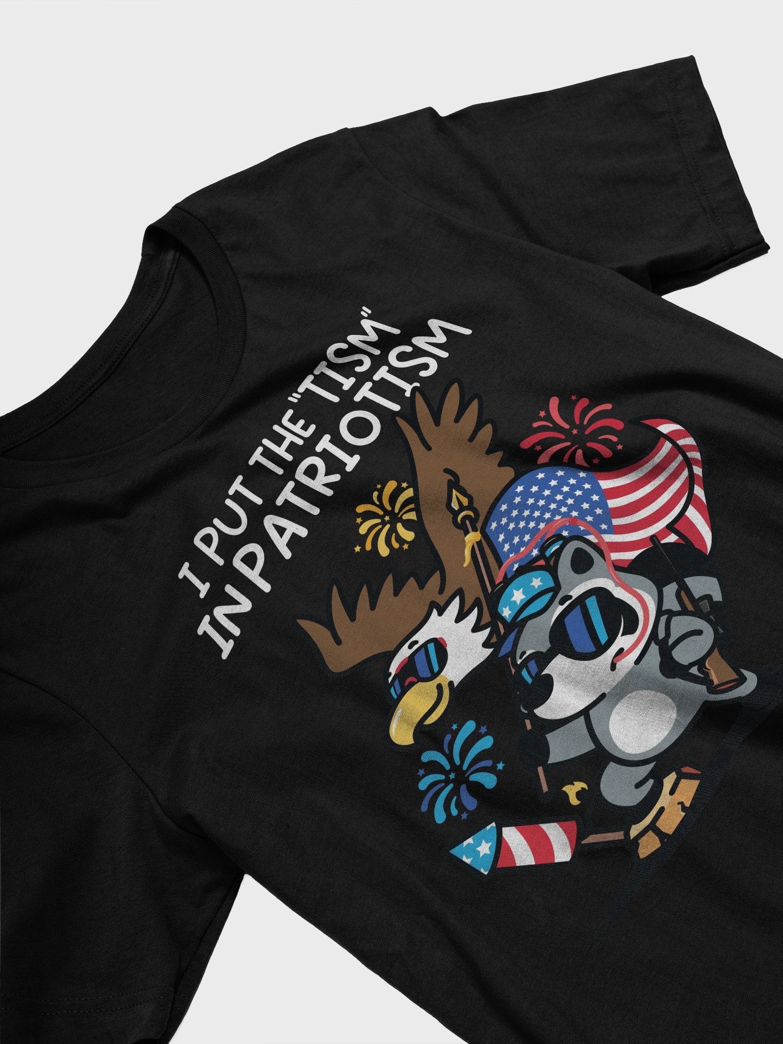 'Tism in Patriotism Athletic Tee product image (3)