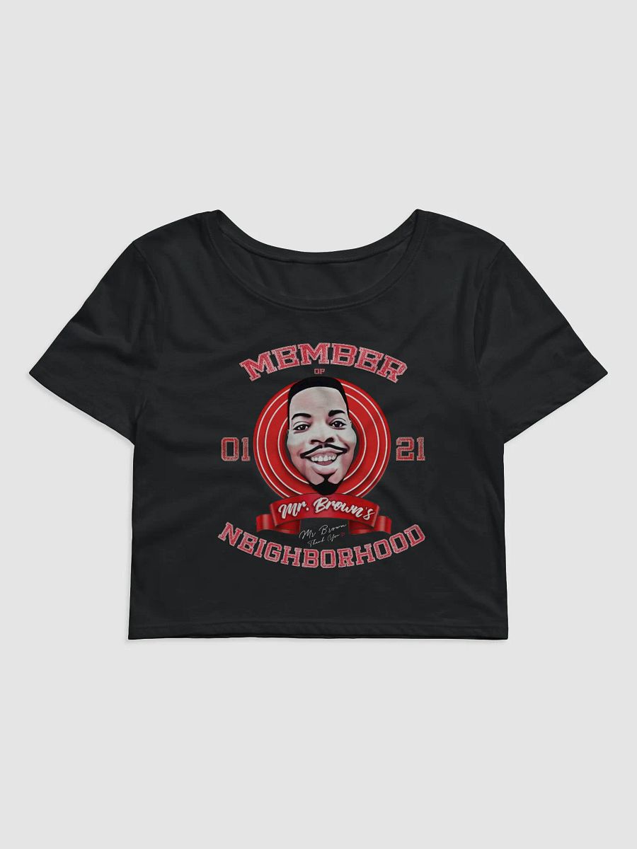 Mr. Brown's Neighborhood Crop Tee product image (1)