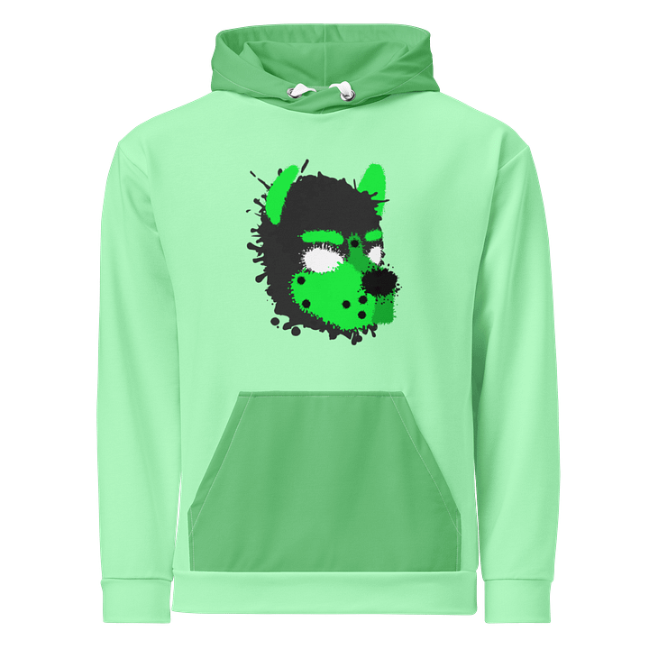 Pup Splatter Hoodie - Green product image (1)