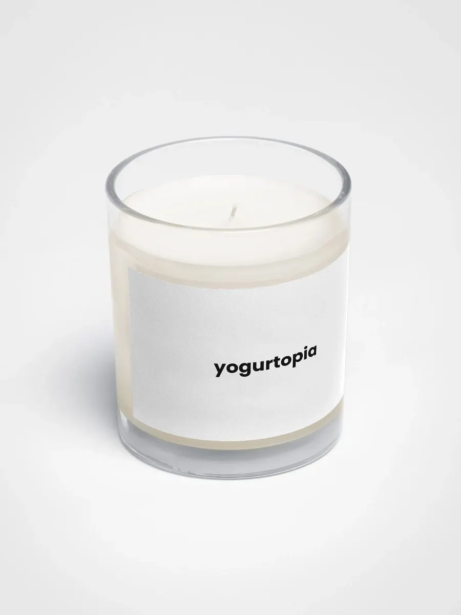 "yogurtopia" candle product image (2)