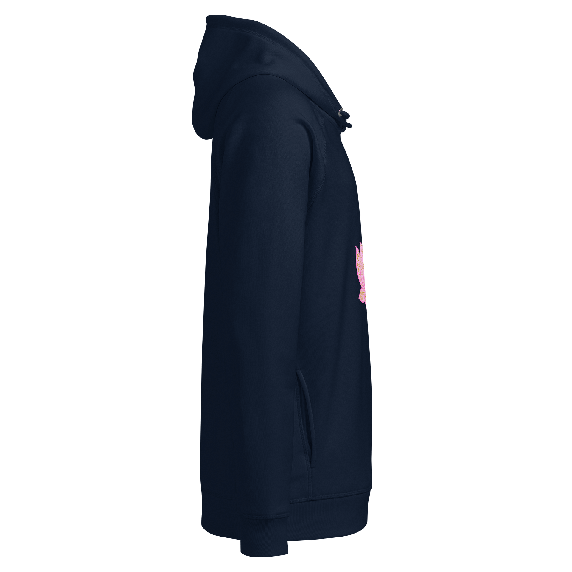 Golden Lotus Unisex Organic Hoodie product image (4)