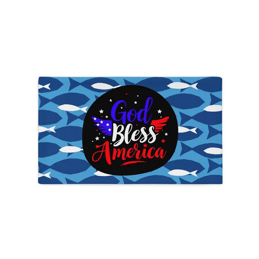 Pillow Case: God Bless America product image (3)
