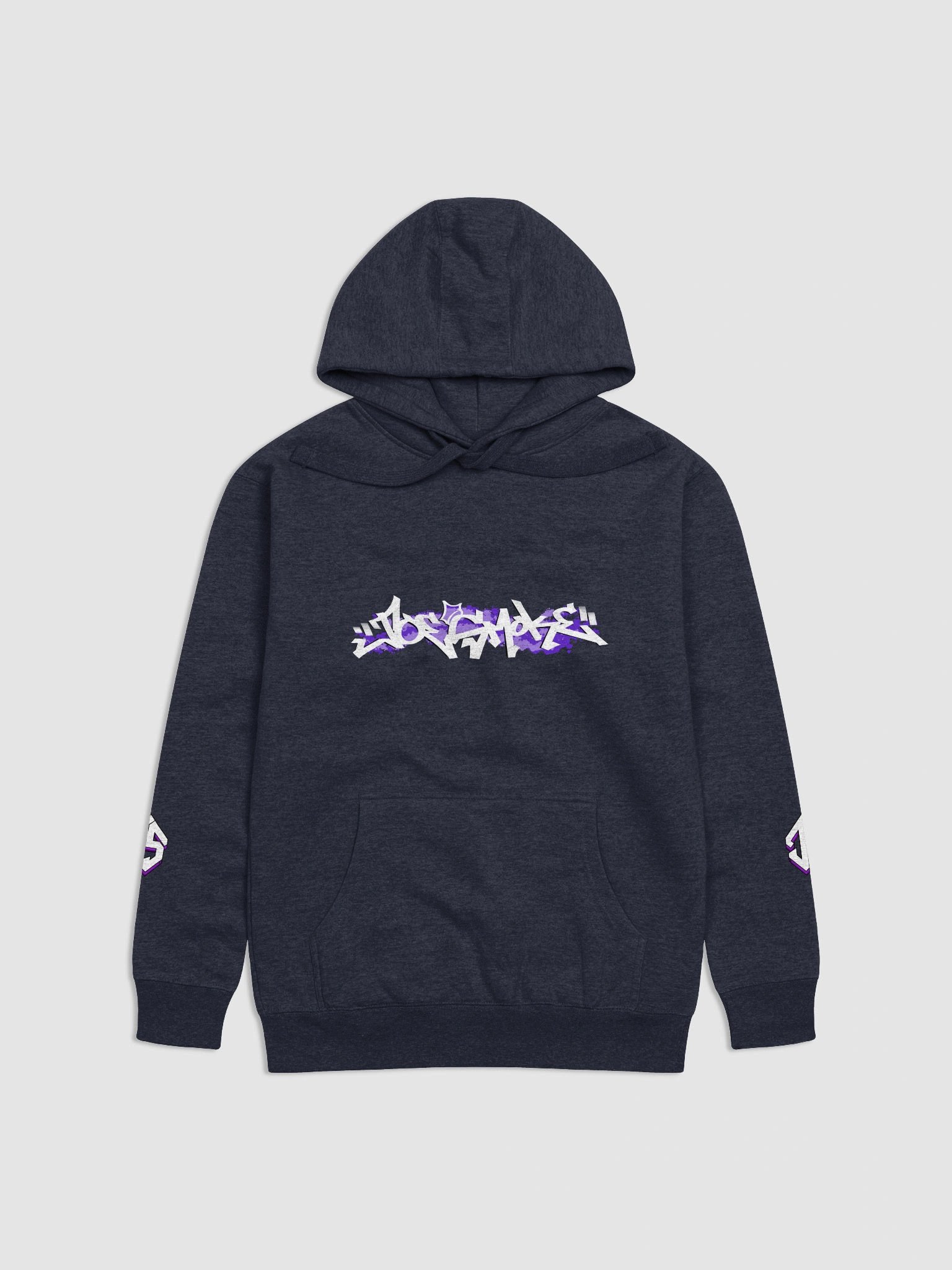 "JoeSmoke" Printed Graffiti Hoody product image (1)