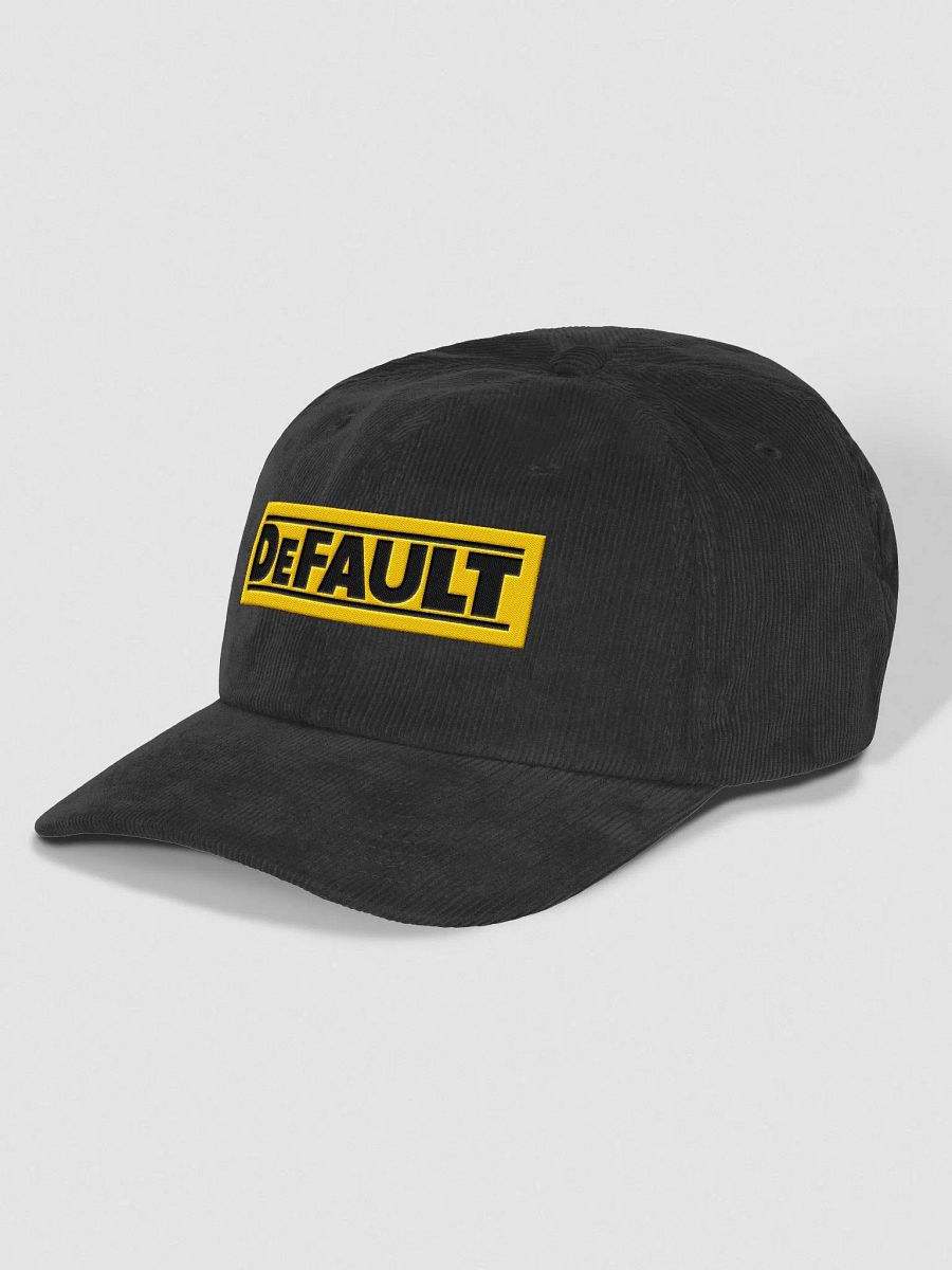 DeWalt DeFault Beechfield Corduroy Dad Hat product image (3)