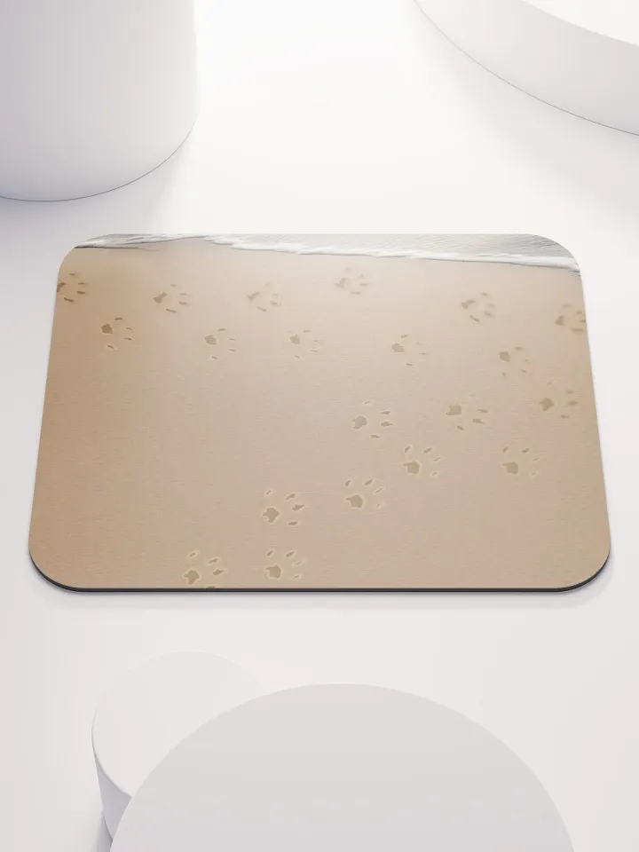 Paws on the Beach Mouse Pad product image (1)