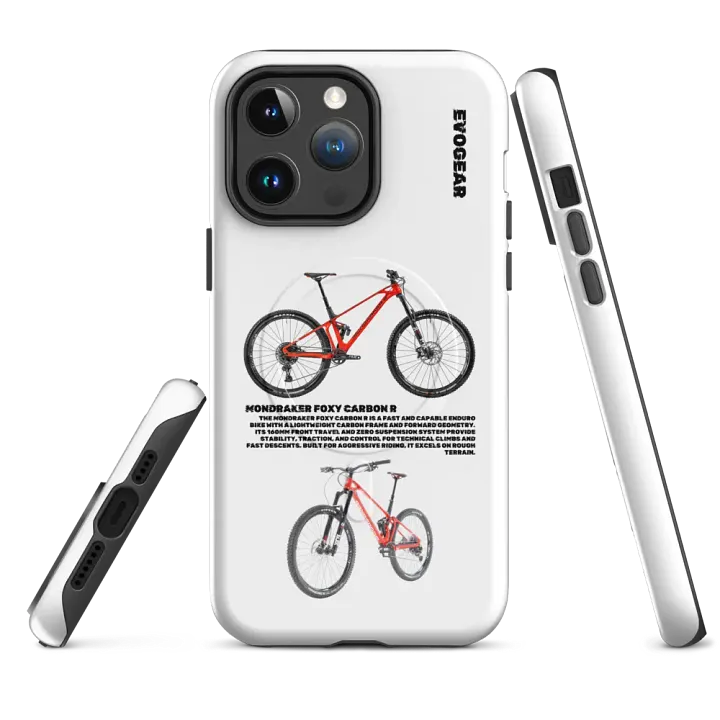 White Mondraker Foxy Carbon R iPhone MagSafe Case product image (4)