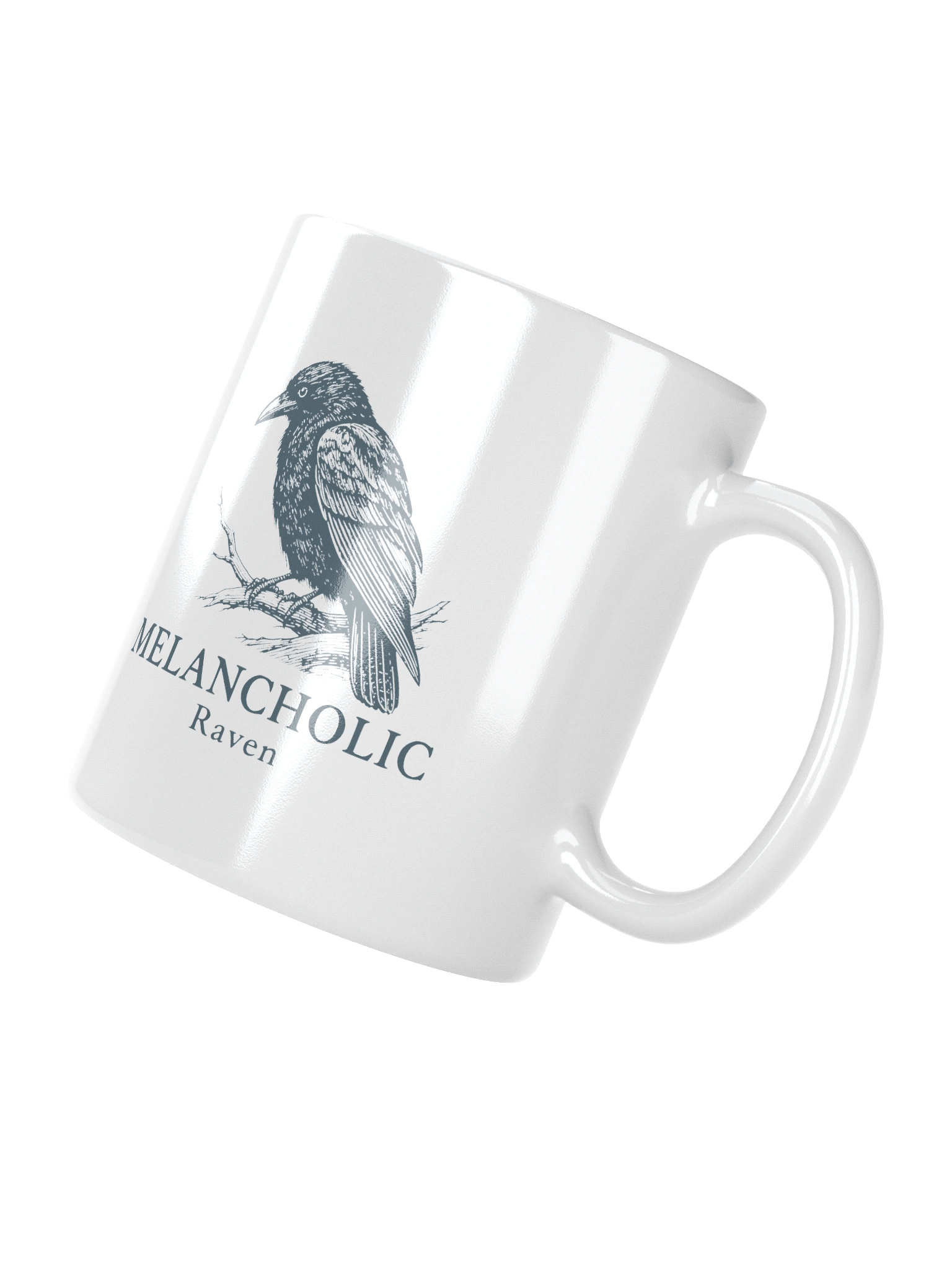 Melancholic Raven Ceramic Mug product image (3)
