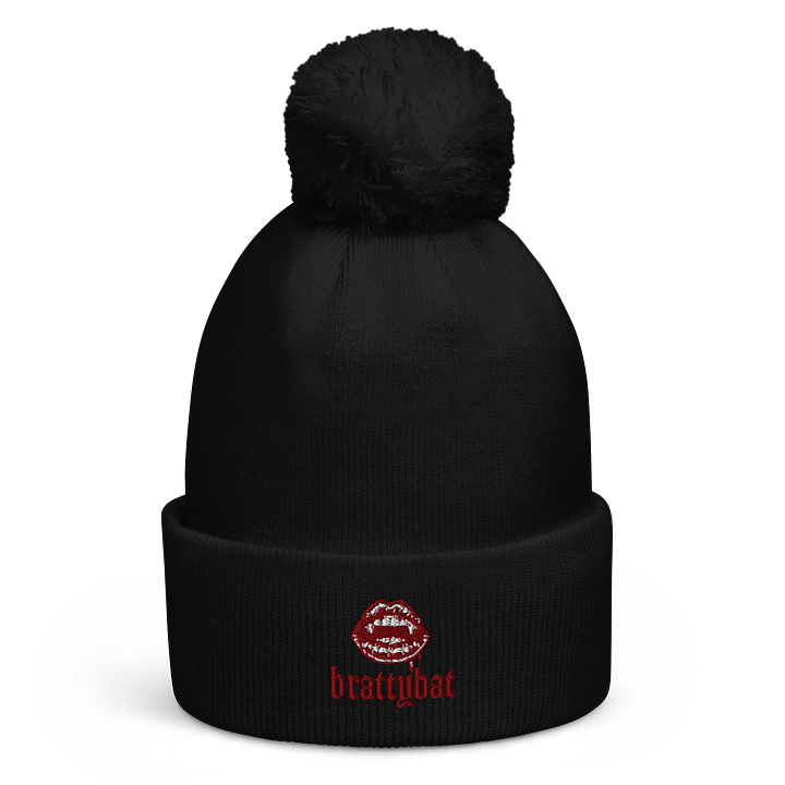 brattybat_ logo beanie product image (1)