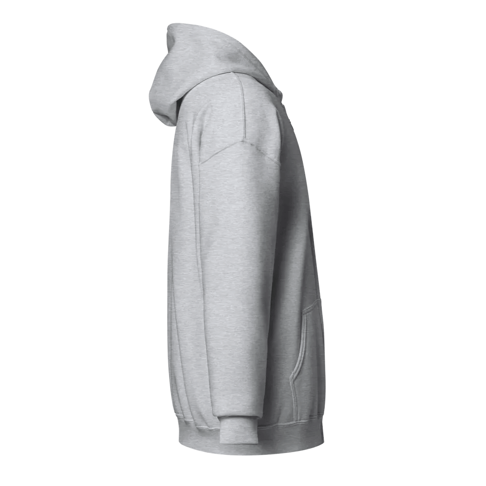 Donegal/Dún na nGall, Orthodox Style Ogham embroidered Zip Hoodie product image (4)