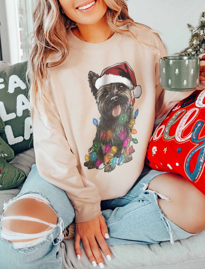 Funny Cairn Terrier(Brindle) Christmas Sweatshirt product image (20)