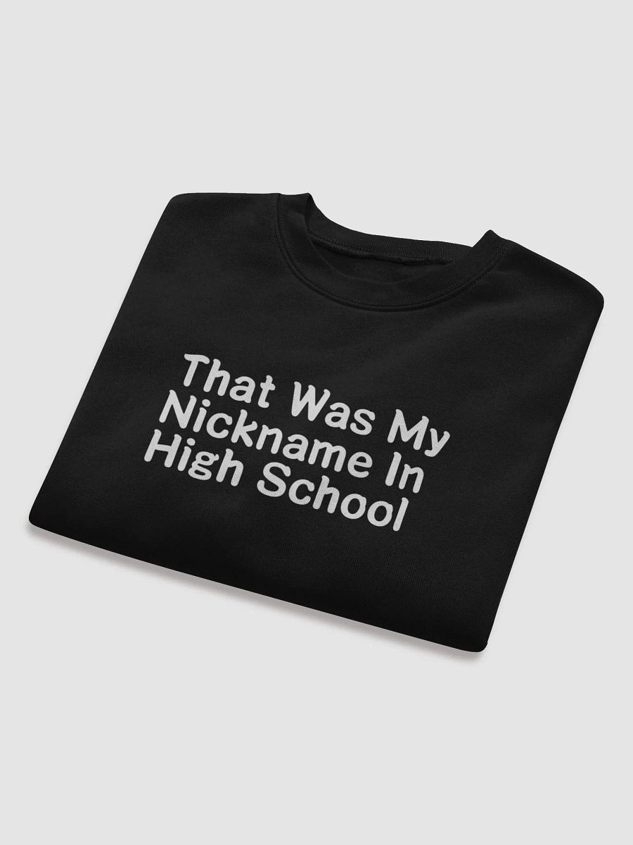 Nickname In High School Cropped Sweatshirt product image (5)
