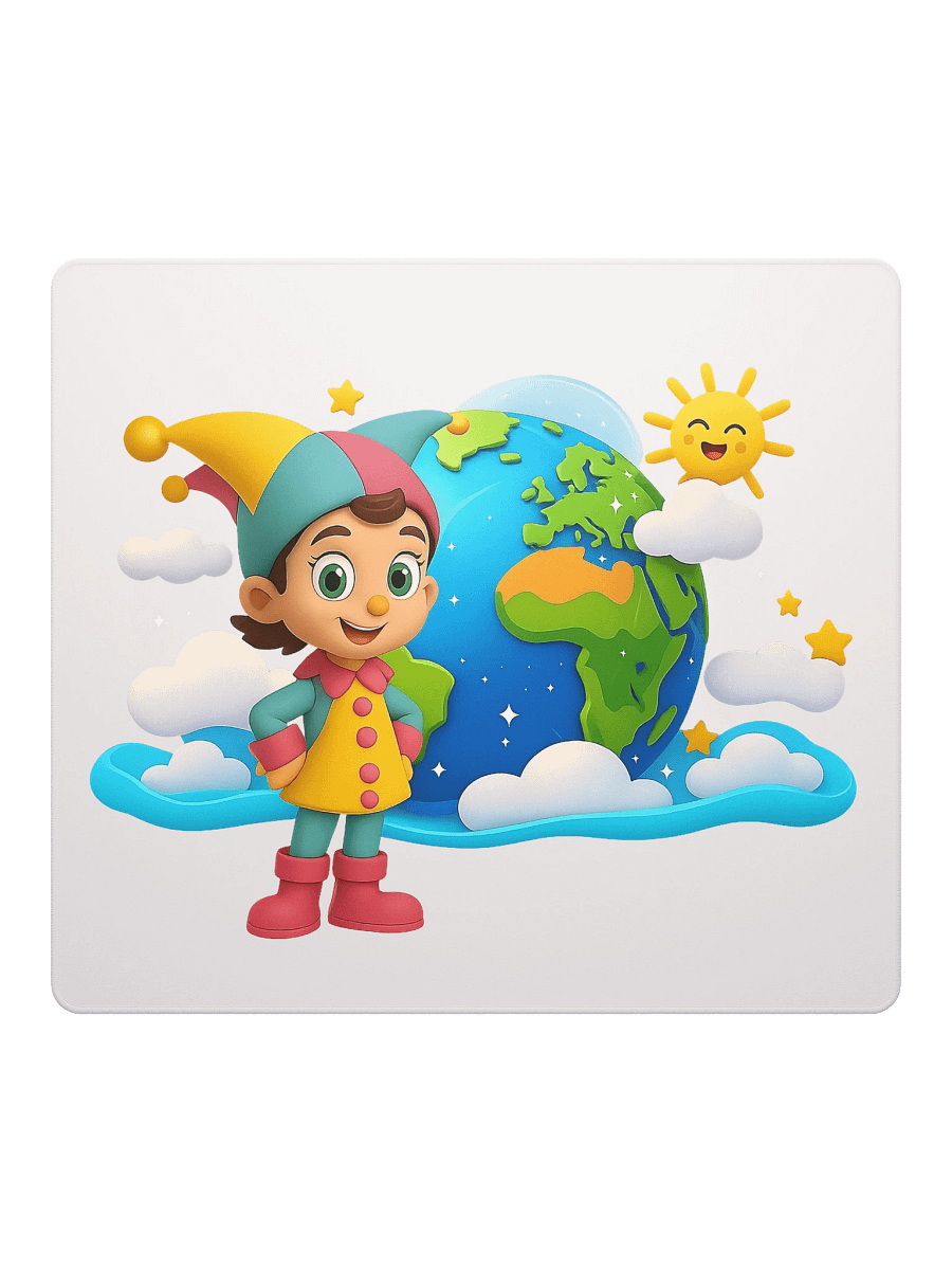 🌍 JessyJesty Earth Gaming Mouse Pad product image (1)
