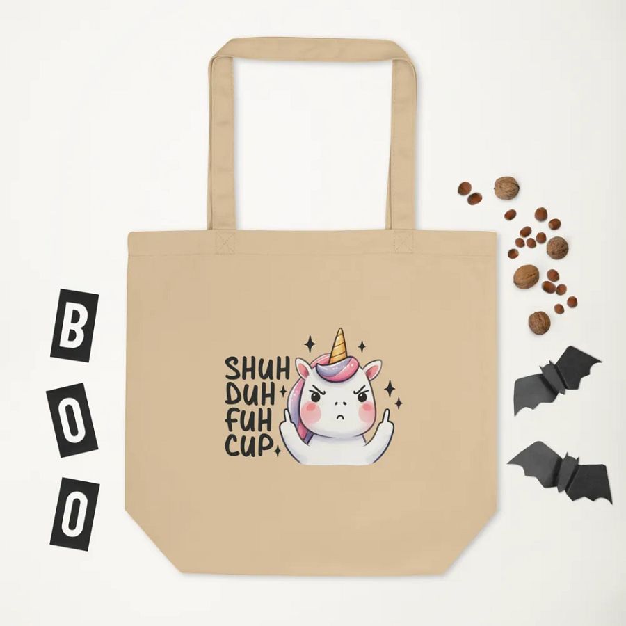 Angry Unicorn Eco-Friendly Tote Bag product image (6)