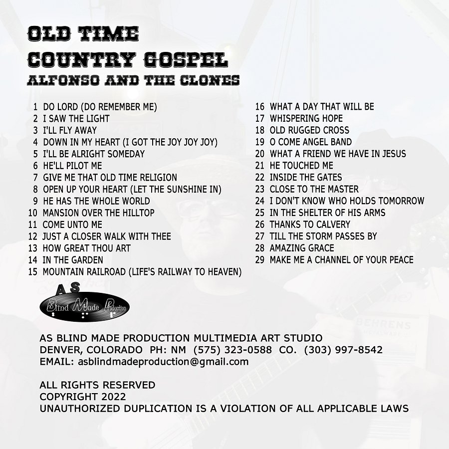 OLD TIME COUNTRY GOSPEL CD product image (2)