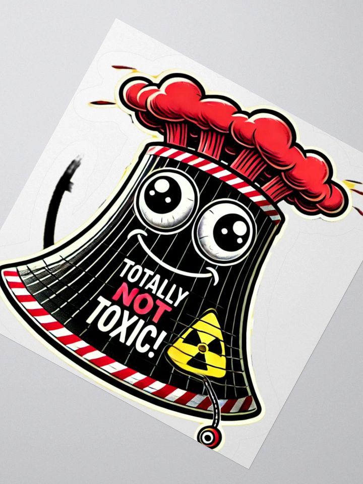 Totally not Toxic Kiss Cut Stickers product image (3)