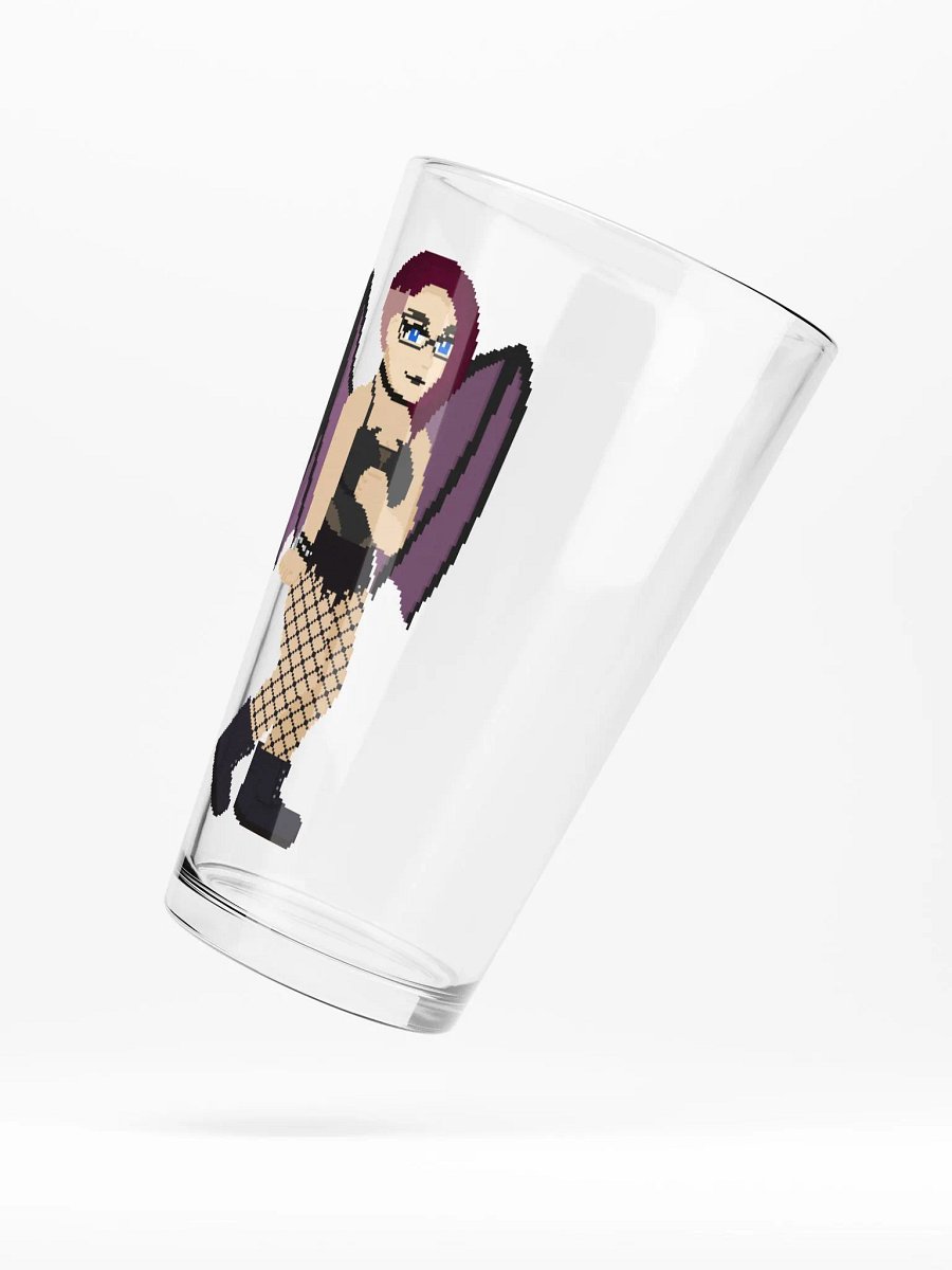 Harbingerofbeth Avatar Pint Glass designed by Cassafrassarole product image (5)